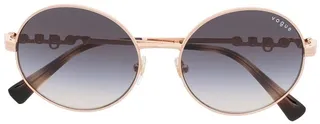 Round-Frame Sunglasses