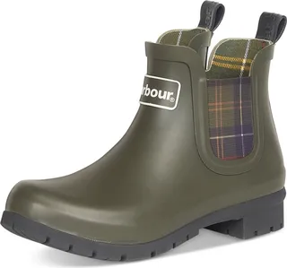Barbour Women's Kingham Pull-On Chelsea Rain Boots Women's Shoes