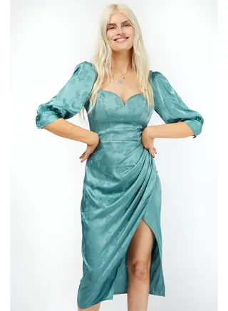 Little Mistress Blue Bodycon Dress