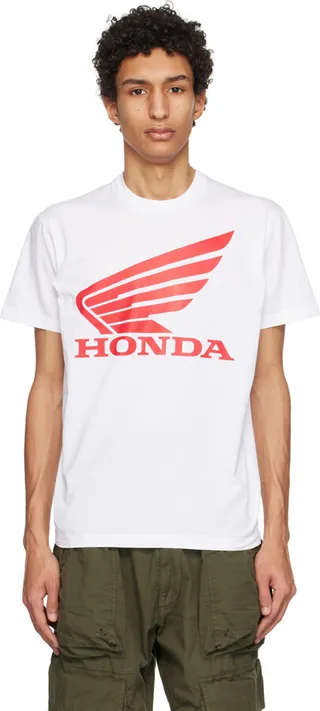 Dsquared2 White Honda Edition Cool T-Shirt