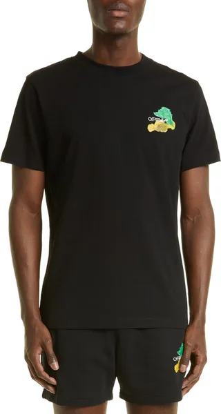 Brush Arrow Slim Flit Graphic Tee