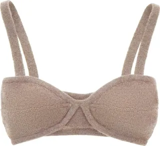 Khaite 'eda' Cashmere Bralette