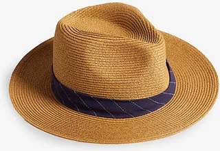 Mens Natural Hurrca Straw hat