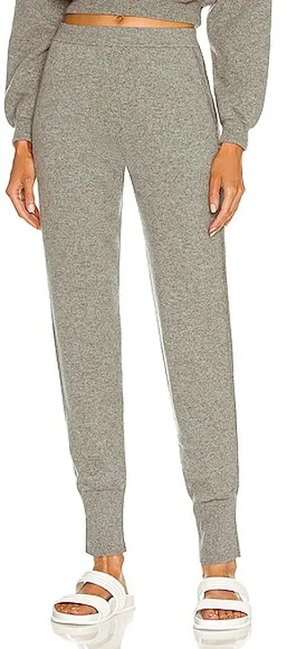ALAÏA Slim Fit Sweatpant in Grey