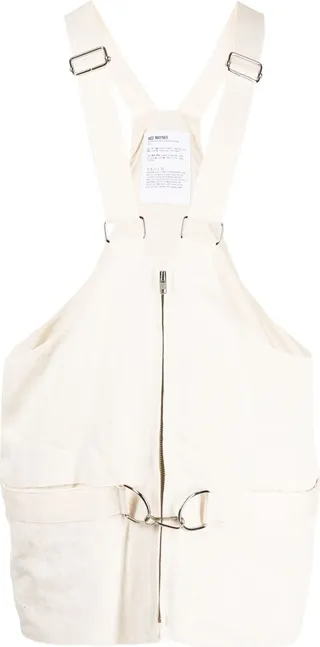 Cut-Out Linen Waistcoat