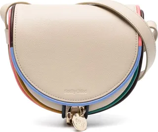 small Mara leather saddle bag