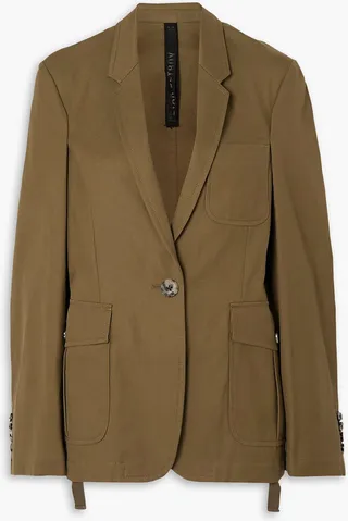 Irma cotton-gabardine blazer