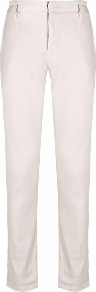 Slim-Cut Tailored Trousers