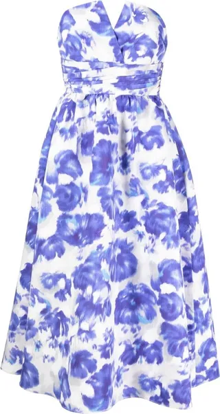 Sabelle flared midi dress