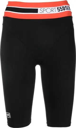 Logo-Waistband Cycling Shorts