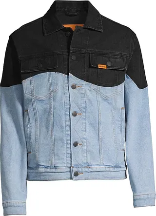 Dynamic Duo Denim Jacket