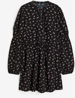 Patterned A-line Dress