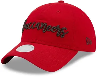 Women's Red Tampa Bay Buccaneers Script 9TWENTY Adjustable Hat