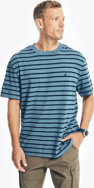 Striped Crewneck T-Shirt