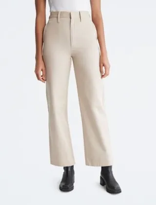 Cropped Cotton Chino