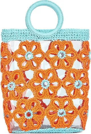 Marigold Crochet Mini Tote