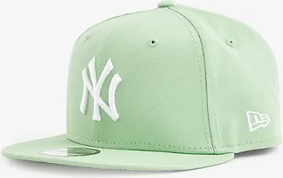 New Era Mens Green Fig Nba League New York Yankees Cotton Baseball cap