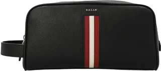 Bally Takimo Logo Detailed Zipped Wash Bag