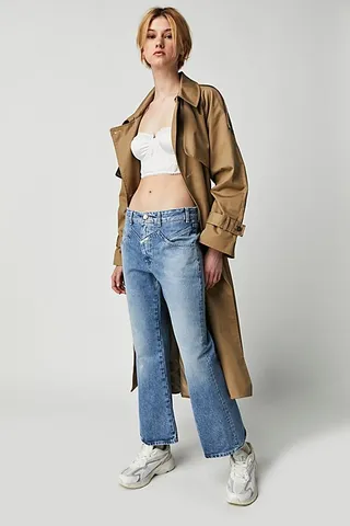 Closed Riding-X Cropped Flare Jeans by Closed at Free People