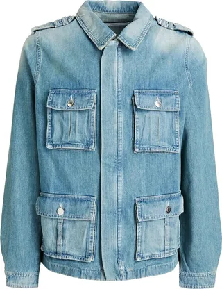 Denim Outerwear Blue