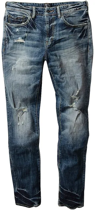 Windsor Distressed Ripped Knee Stretch Skinny Jeans