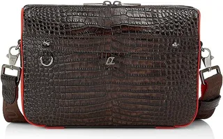 Ruisbuddy Croc-Embossed Crossbody Bag