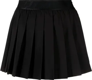 Black Volley Pleated Skort