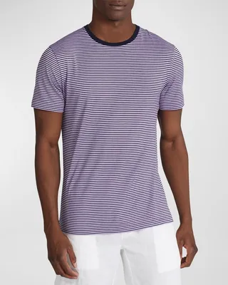 Men's Stripe Crewneck T-Shirt