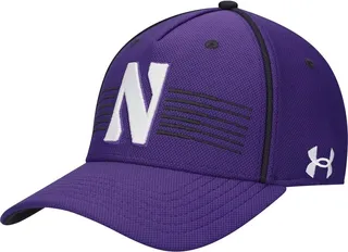 Men's Under Armour Purple Northwestern Wildcats Iso-Chill Blitzing Accent Adjustable Hat