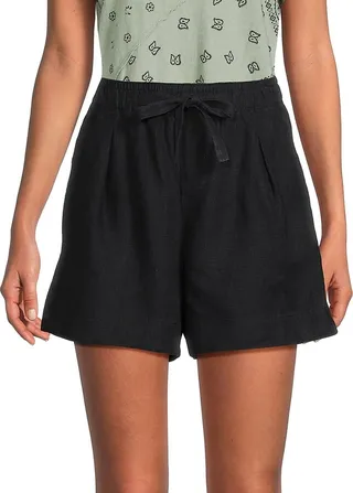 Drawstring Pencil Shorts