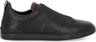 Ermenegildo Zegna Round Toe Slip-On Sneakers