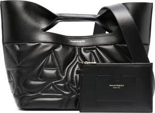 Quilted Leather Tote Bag