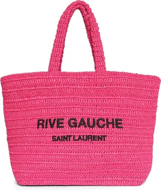Rive Gauche viscose tote bag