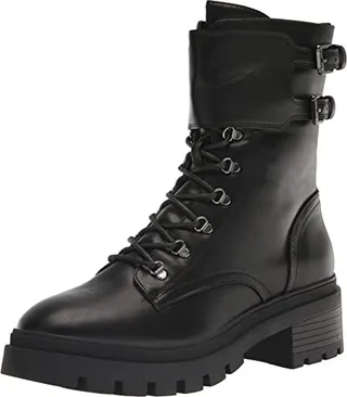 NINE WEST Women's HALIMA3 Combat Boot