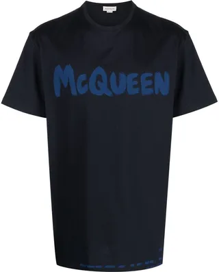 logo-print cotton T-shirt