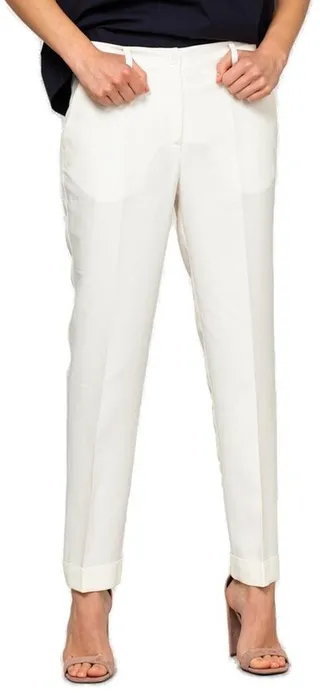 P.A.R.O.S.H. Slim-Fit Cropped Trousers