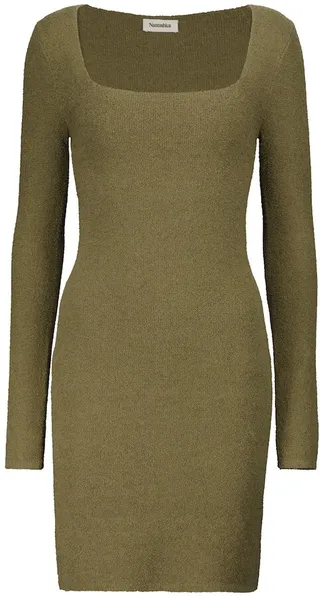 Leah cotton-blend minidress