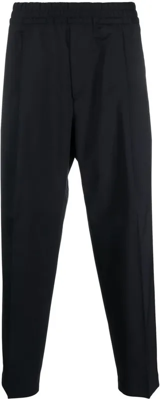Tapered-Leg Trousers
