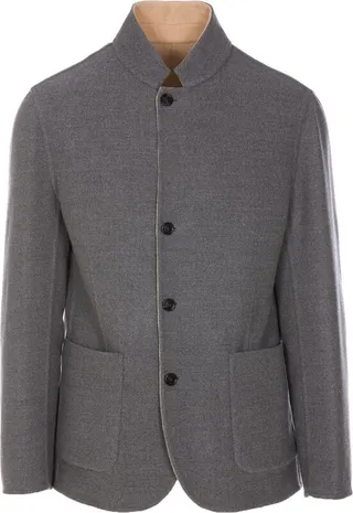 Brunello Cucinelli Reversible Buttoned Jacket