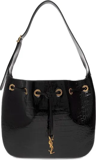 Saint Laurent Paris VII Medium Embossed Shoulder Bag