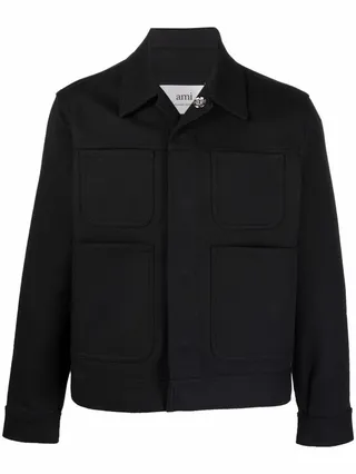 Press Buttons Worker Jacket