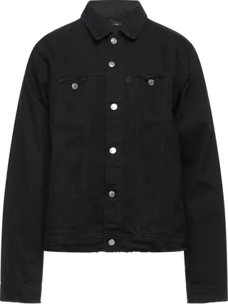 Denim Outerwear Black