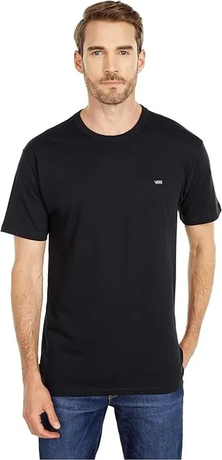 Vans Off The Wall Classic Short Sleeve Tee (Black) Men's Clothing