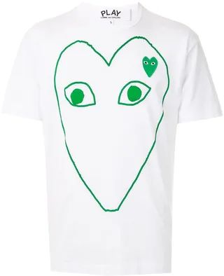logo print T-shirt