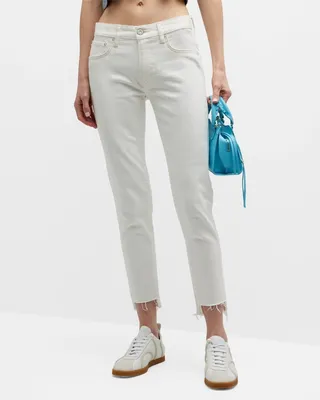 Buffalo Skinny Raw Hem Jeans