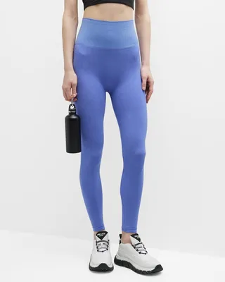 High-Waisted Shiny Leggings