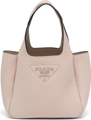 Logo-Plaque Tote Bag