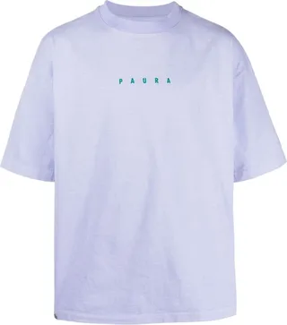 logo-print cotton T-shirt
