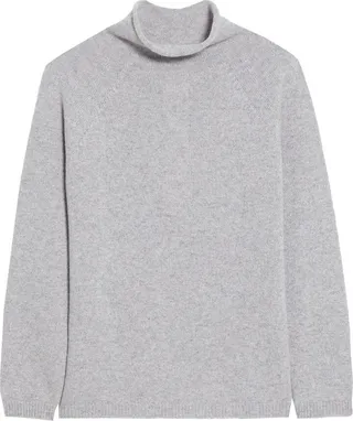 Cashmere turtleneck sweater