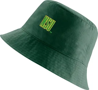 Nike Unisex College (Norfolk State) Bucket Hat in Green